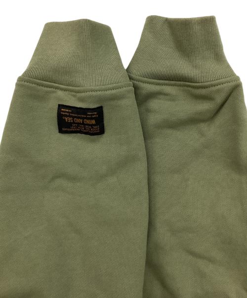 WIND AND SEA（ウィンダンシー）WIND AND SEA (ウィンダンシー) プルオーバーパーカー グリーン サイズ:Lの古着・服飾アイテム