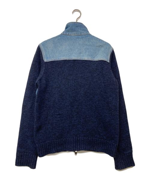 DIESEL（ディーゼル）DIESEL (ディーゼル) ドッキングデニムジャケット ブルー サイズ:Lの古着・服飾アイテム