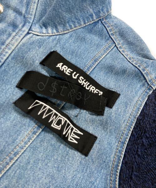 DIESEL（ディーゼル）DIESEL (ディーゼル) ドッキングデニムジャケット ブルー サイズ:Lの古着・服飾アイテム