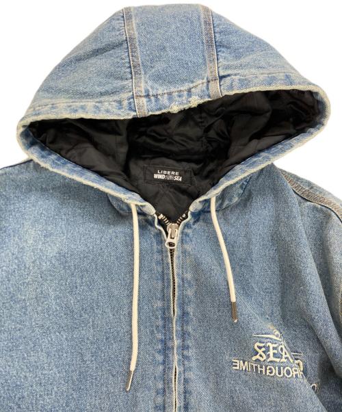 WIND AND SEA（ウィンダンシー）WIND AND SEA (ウィンダンシー) LIBERE (リベーレ) ZIP-UP JACKET ブルー サイズ:Lの古着・服飾アイテム
