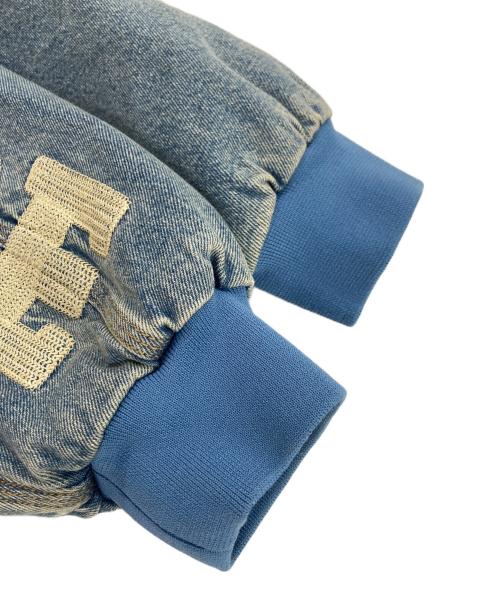 WIND AND SEA（ウィンダンシー）WIND AND SEA (ウィンダンシー) LIBERE (リベーレ) ZIP-UP JACKET ブルー サイズ:Lの古着・服飾アイテム