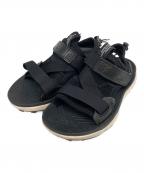 Flower MOUNTAINフラワーマウンテン）の古着「NAZCA Black/ストラップサンダル」｜ブラック