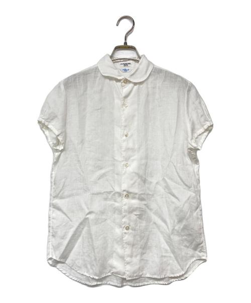 LE GLAZIK（ル グラジック）LE GLAZIK (ル グラジック) リネンシャツ ホワイト サイズ:36の古着・服飾アイテム