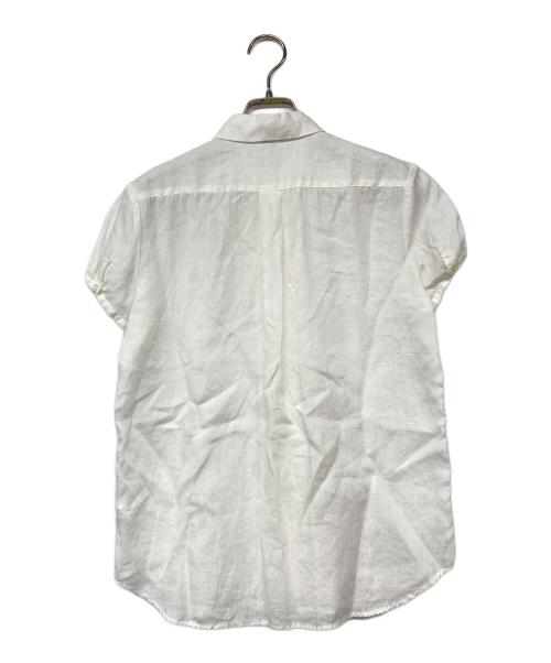 LE GLAZIK（ル グラジック）LE GLAZIK (ル グラジック) リネンシャツ ホワイト サイズ:36の古着・服飾アイテム