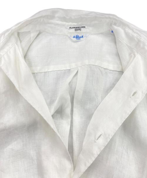 LE GLAZIK（ル グラジック）LE GLAZIK (ル グラジック) リネンシャツ ホワイト サイズ:36の古着・服飾アイテム