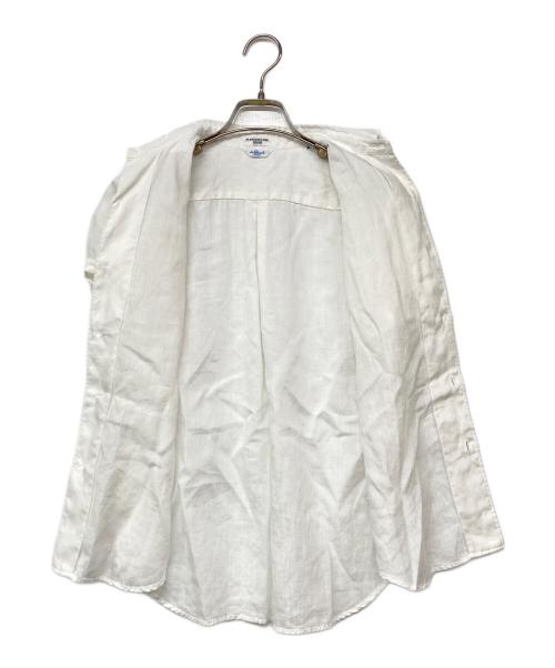 LE GLAZIK（ル グラジック）LE GLAZIK (ル グラジック) リネンシャツ ホワイト サイズ:36の古着・服飾アイテム