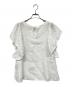 CLOTH&CROSS (クロスアンドクロス) リネンブラウス ホワイト サイズ:記載なし：4000円