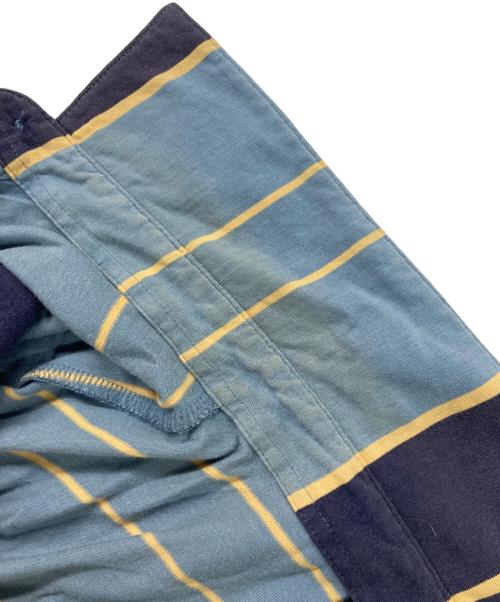 Patagonia（パタゴニア）Patagonia (パタゴニア) ボーダーポロシャツ ブルー サイズ:Sの古着・服飾アイテム