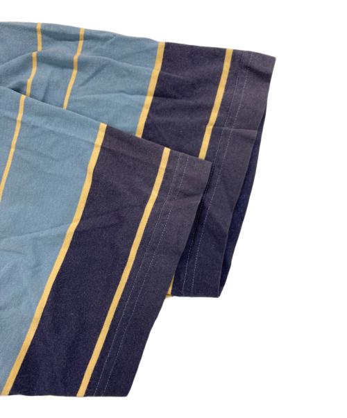 Patagonia（パタゴニア）Patagonia (パタゴニア) ボーダーポロシャツ ブルー サイズ:Sの古着・服飾アイテム