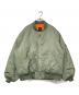 BEAMS（ビームス）の古着「MA-1ジャケット」｜カーキ