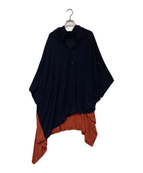 Y's（ワイズ）Y's (ワイズ) トッパーカーディガン ネイビー サイズ:2の古着・服飾アイテム