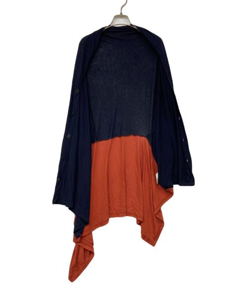 Y's（ワイズ）Y's (ワイズ) トッパーカーディガン ネイビー サイズ:2の古着・服飾アイテム