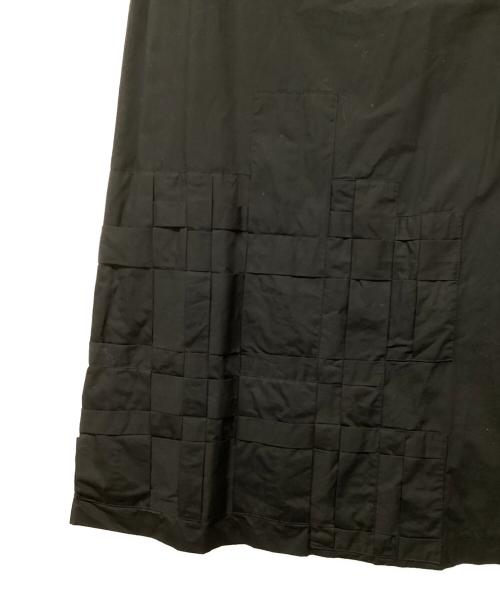 IWISH（アイウィッシュ）IWISH (アイウィッシュ) デザインノースリーブワンピース ブラック サイズ:記載なしの古着・服飾アイテム