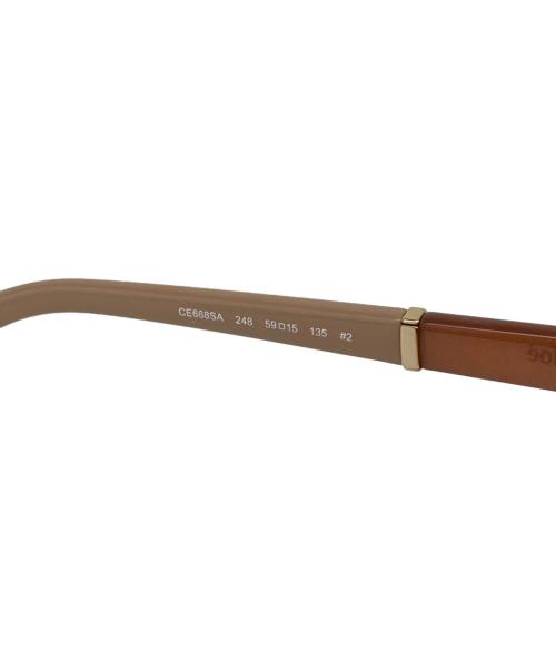 Chloe（クロエ）Chloe (クロエ) サングラス ベージュ サイズ:59□15 135の古着・服飾アイテム