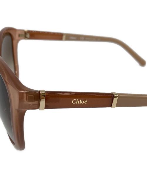 Chloe（クロエ）Chloe (クロエ) サングラス ベージュ サイズ:59□15 135の古着・服飾アイテム