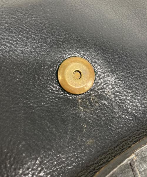 IL BISONTE（イル ビゾンテ）IL BISONTE (イル ビゾンテ) クロスボディバッグ ブラックの古着・服飾アイテム