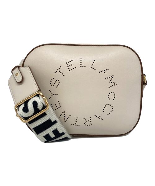 STELLA McCARTNEY（ステラマッカートニー）STELLA McCARTNEY (ステラマッカートニー) ロゴ クロスボディ カメラバッグ ベージュの古着・服飾アイテム