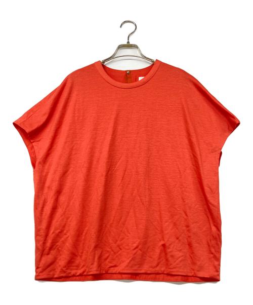 ebure（エブール）ebure (エブール) ノースリーブカットソースカートセットアップ オレンジ サイズ:38の古着・服飾アイテム