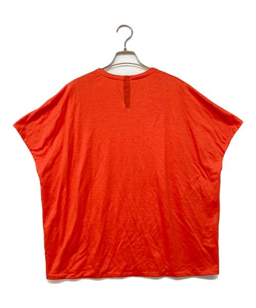 ebure（エブール）ebure (エブール) ノースリーブカットソースカートセットアップ オレンジ サイズ:38の古着・服飾アイテム