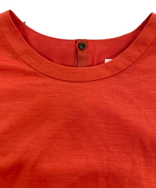 ebure（エブール）ebure (エブール) ノースリーブカットソースカートセットアップ オレンジ サイズ:38の古着・服飾アイテム