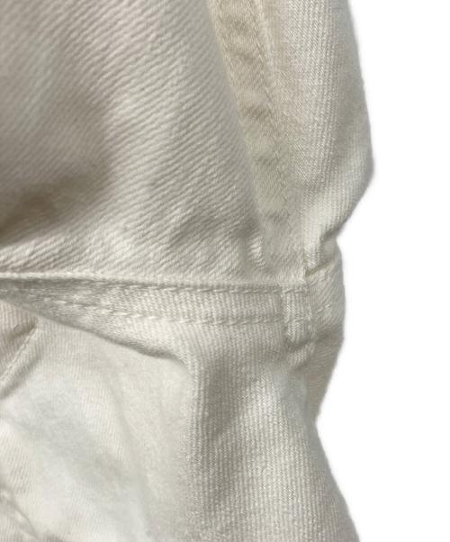 YANUK（ヤヌーク）YANUK (ヤヌーク) Really Light ビッグジーンジャケット ホワイト サイズ:Ｆの古着・服飾アイテム