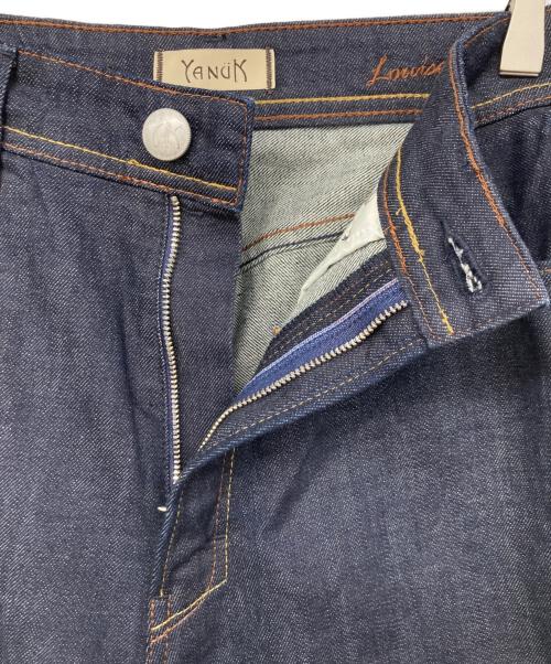 YANUK（ヤヌーク）YANUK (ヤヌーク) ストレート LOUISEデニムパンツ インディゴ サイズ:25の古着・服飾アイテム