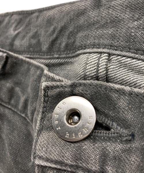 upper hights（アッパーハイツ）upper hights (アッパーハイツ) THE STELLAデニムパンツ グレー サイズ:25の古着・服飾アイテム