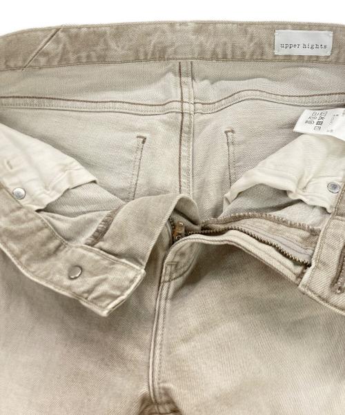 upper hights（アッパーハイツ）upper hights (アッパーハイツ) THE STELLA ストレッチボーイズスキニーデニム ベージュ サイズ:W25の古着・服飾アイテム