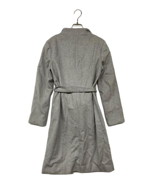 UNTITLED（アンタイトル）UNTITLED (アンタイトル) 2WAY衿 スタンドカラー ロングコート グレー サイズ:1の古着・服飾アイテム