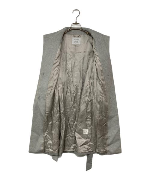 UNTITLED（アンタイトル）UNTITLED (アンタイトル) 2WAY衿 スタンドカラー ロングコート グレー サイズ:1の古着・服飾アイテム