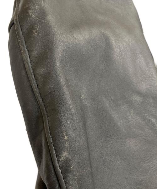 Schott（ショット）Schott (ショット) ダブルレザージャケット ブラック サイズ:38の古着・服飾アイテム