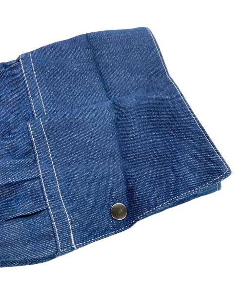 foufou（フーフー ザドレス）foufou (フーフー) lace pintuck denim classical dress/レースピンタックデニムクラシカルドレス インディゴ サイズ:1の古着・服飾アイテム