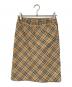 BURBERRY BLUE LABEL (バーバリーロンドンブルーレーベル) ノヴァチェックスカート ベージュ サイズ:36：5000円