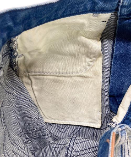 SUPREME（シュプリーム）Supreme (シュプリーム) stars topstitch baggy jean/デニムパンツ スカイブルー サイズ:30の古着・服飾アイテム