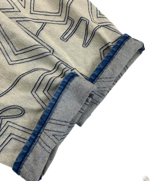 SUPREME（シュプリーム）Supreme (シュプリーム) stars topstitch baggy jean/デニムパンツ スカイブルー サイズ:30の古着・服飾アイテム