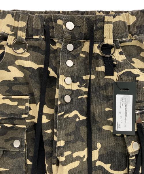 T.C.R BY TOUCHER（ティー.シー.アール バイ トゥシェ）T.C.R BY TOUCHER (ティー.シー.アール バイ トゥシェ) NUOVA VISIONE BAGGY CARGO PANTS/ヌオバ ビジョン バギー カーゴパンツ  グリーン サイズ:1の古着・服飾アイテム