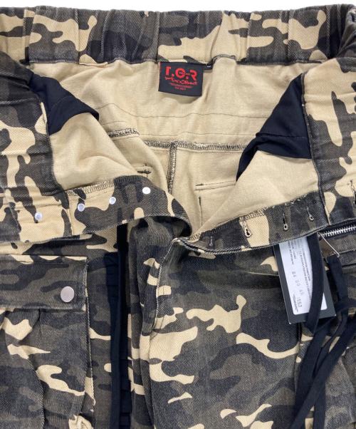 T.C.R BY TOUCHER（ティー.シー.アール バイ トゥシェ）T.C.R BY TOUCHER (ティー.シー.アール バイ トゥシェ) NUOVA VISIONE BAGGY CARGO PANTS/ヌオバ ビジョン バギー カーゴパンツ  グリーン サイズ:1の古着・服飾アイテム