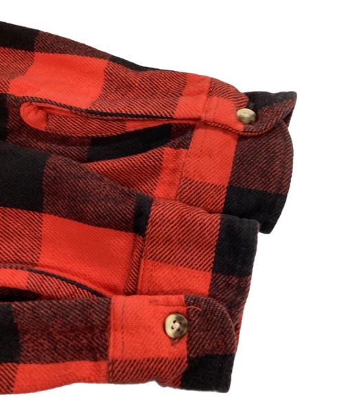 FIVE BROTHER（ファイブブラザー）FIVE BROTHER (ファイブブラザー) ネルシャツ レッド サイズ:Mの古着・服飾アイテム