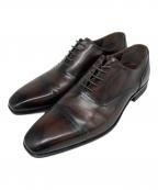 JOHNSTON&MURPHYジョンストン＆マーフィー）の古着「ストレートチップシューズ」｜ブラウン