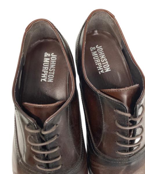 JOHNSTON&MURPHY（ジョンストン＆マーフィー）JOHNSTON&MURPHY (ジョンストン＆マーフィー) ストレートチップシューズ ブラウン サイズ:26の古着・服飾アイテム