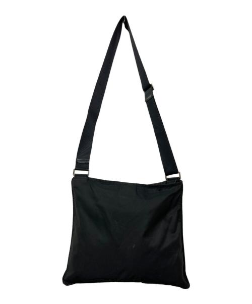 PRADA（プラダ）PRADA (プラダ) ナイロンショルダーバッグ ブラックの古着・服飾アイテム