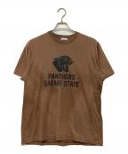 FRAMeWORKフレームワーク）の古着「プリントカットソー」｜ブラウン