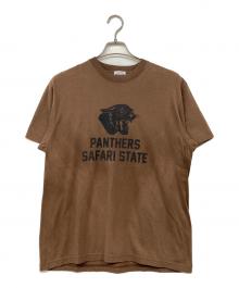 FRAMeWORK（フレームワーク）の古着「プリントカットソー」｜ブラウン