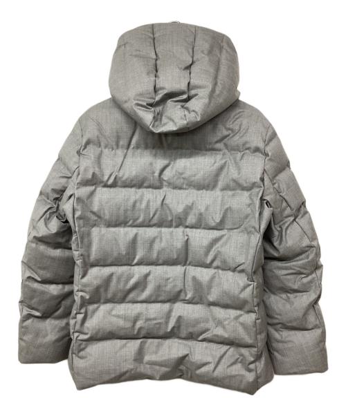 MONSIEUR NICOLE（ムッシュニコル）MONSIEUR NICOLE (ムッシュニコル) CANONICO ウールダウンブルゾン グレー サイズ:50の古着・服飾アイテム