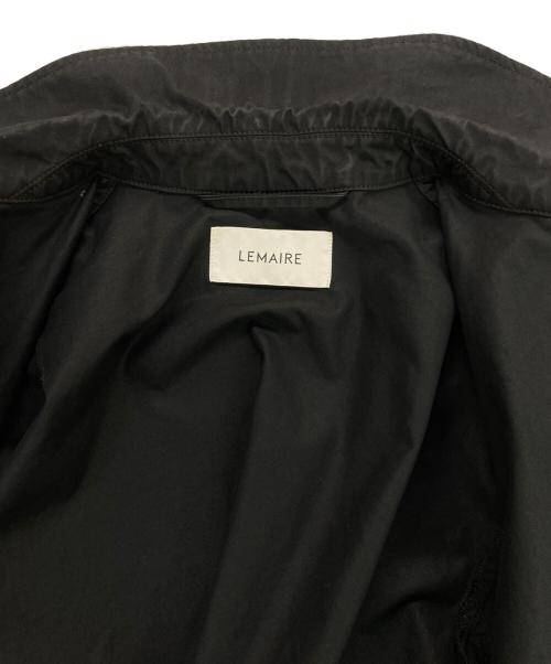 LEMAIRE（ルメール）LEMAIRE (ルメール) MILITARY OVERSHIRT ブラック サイズ:Sの古着・服飾アイテム