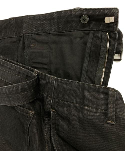 LEMAIRE（ルメール）LEMAIRE (ルメール) twisted belted pants ブラック サイズ:Mの古着・服飾アイテム