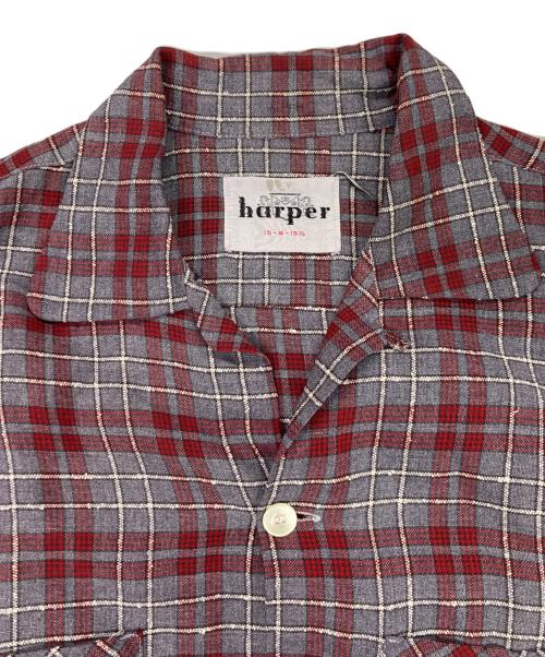Harper（ハーパー）Harper (ハーパー) ヴィンテージチェックシャツ レッド サイズ:記載なしの古着・服飾アイテム