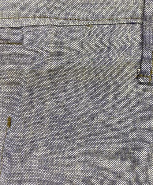 USED（ユーズド）USED (ユーズド) FMNリネンセーラーパンツ ブルー サイズ:不明の古着・服飾アイテム