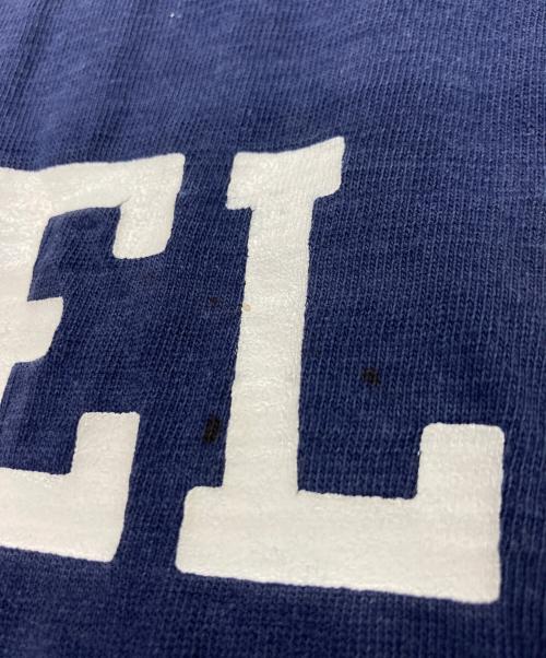 Champion（チャンピオン）Champion (チャンピオン) 70’ＳフットボールTシャツ ネイビー サイズ:Ｍの古着・服飾アイテム