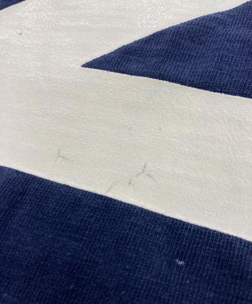 Champion（チャンピオン）Champion (チャンピオン) 70’ＳフットボールTシャツ ネイビー サイズ:Ｍの古着・服飾アイテム